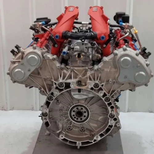 Ferrari F154 Engine for Sale | 3.9L Twin Turbo Flat Plane V8