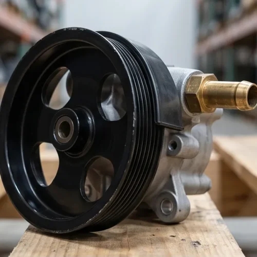 Audi A8 Power Steering Pump for Sale | Cast Aluminum 130mm 6-Groove Pulley