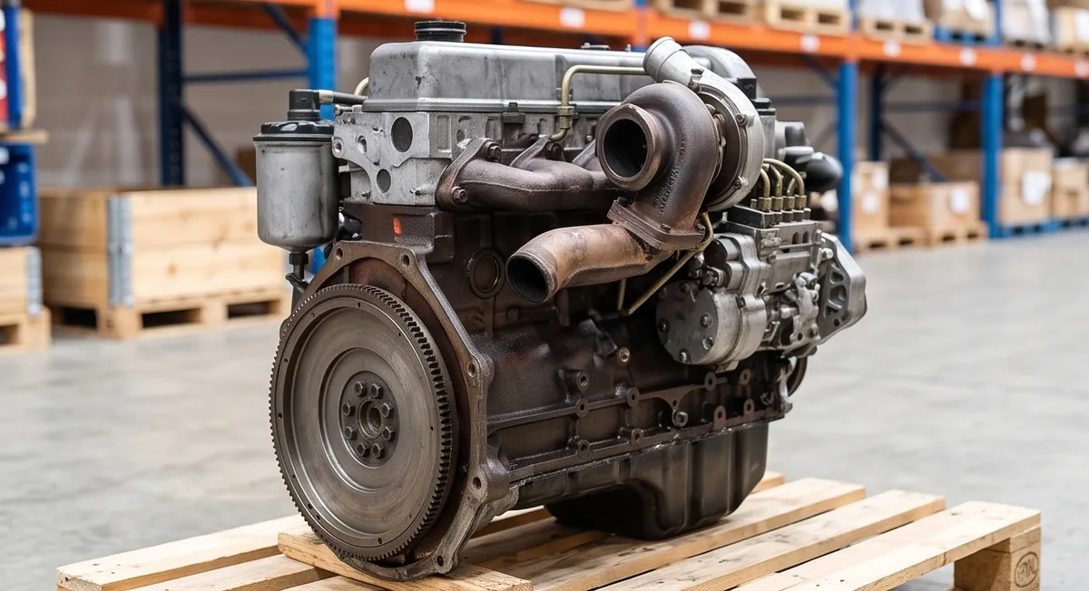 Mercedes 300D Engine | Used OM617.952 3.0L I5 Turbo Diesel W123 - Image 3