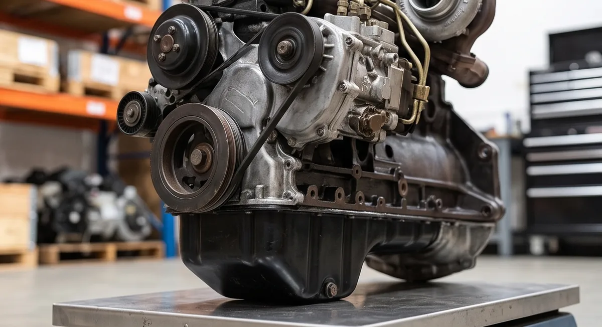 Mercedes 300D Engine | Used OM617.952 3.0L I5 Turbo Diesel W123 - Image 4