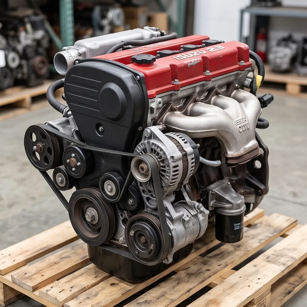 Isuzu 4ZD1 2.3 Liter Gasoline Engine for Sale | OEM Used Inline-4 SOHC Naturally Aspirated | Direct Fit Isuzu Pickup / Trooper / Rodeo / Amigo (1986 to 1995)