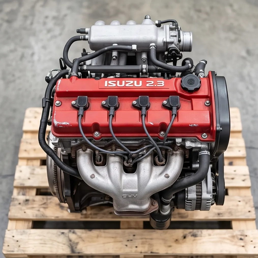 Isuzu 4ZD1 2.3 Liter Gasoline Engine for Sale | OEM Used Inline-4 SOHC Naturally Aspirated | Direct Fit Isuzu Pickup / Trooper / Rodeo / Amigo (1986 to 1995) - Image 3