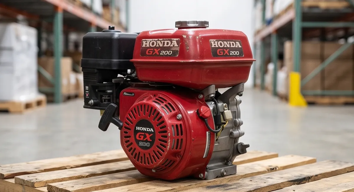 Honda GX200 Engine for Sale | OEM Used Iconic Commercial-Grade 196cc Single-Cylinder OHV Air-Cooled 4-Stroke Engine Producing 6.5 HP