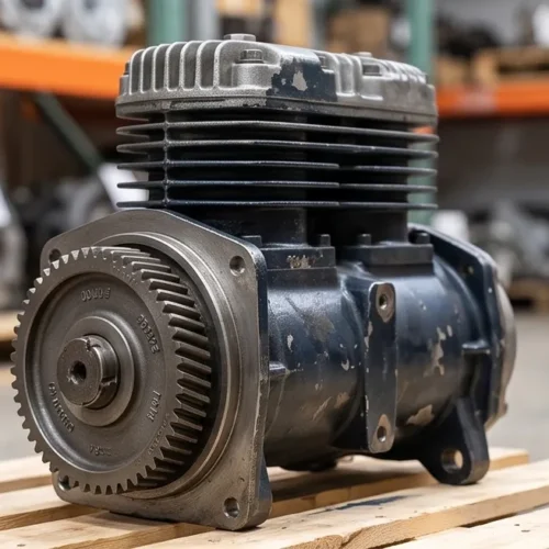 Cummins N14 Air Compressor for Sale | OEM Used Engine-Driven Wabco / Bendix Reciprocating Air Compressor for Class 8 Trucks