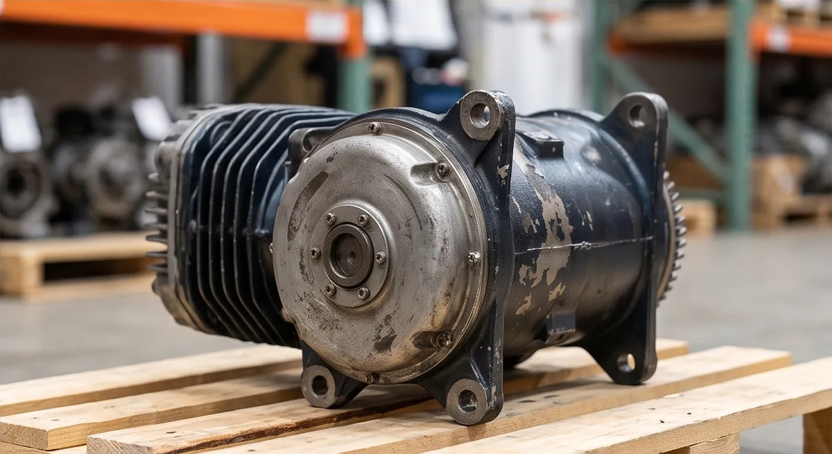 Cummins N14 Air Compressor for Sale | OEM Used Engine-Driven Wabco / Bendix Reciprocating Air Compressor for Class 8 Trucks - Image 4