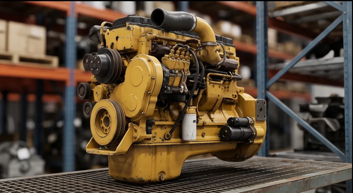 Caterpillar C18 Engine for Sale | OEM Used 18.1 Liter (1,105 cu in) Inline-6 Turbocharged and Aftercooled Heavy-Duty Industrial Diesel - Image 3
