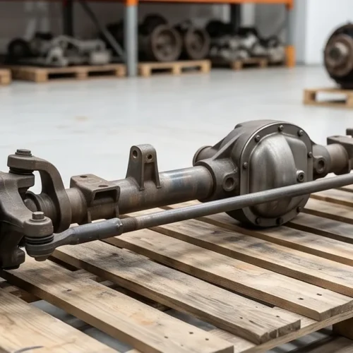 Dana 70 Front Axle for Sale | OEM Used Full-Floating Heavy-Duty Front Steer Axle with 10.5 Inch Ring Gear