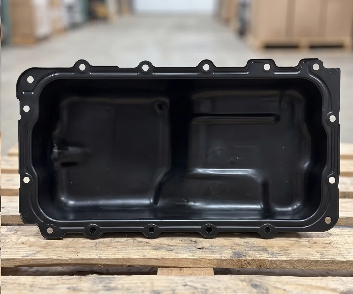 Lincoln Navigator Oil Pan for Sale | OEM Used Stamped Steel Engine Oil Pan for the Lincoln Navigator Across Multiple Generations - Image 2